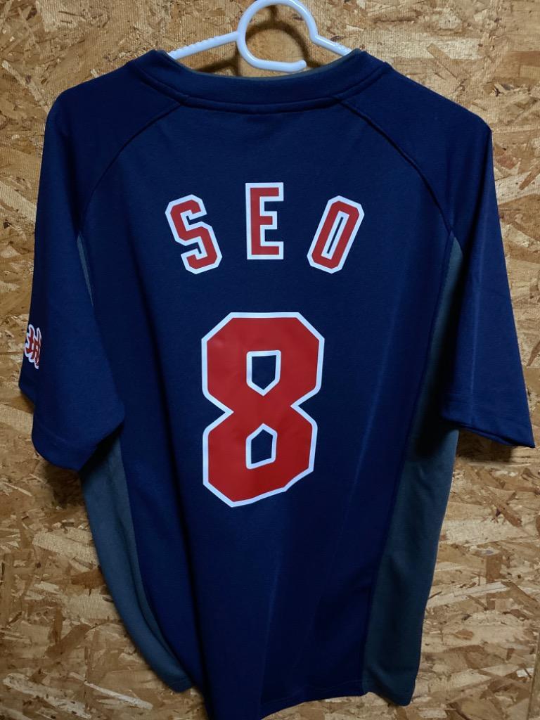 野球 ユニフォーム オーダー Vネックシャツ 2重襟 11色 背番号