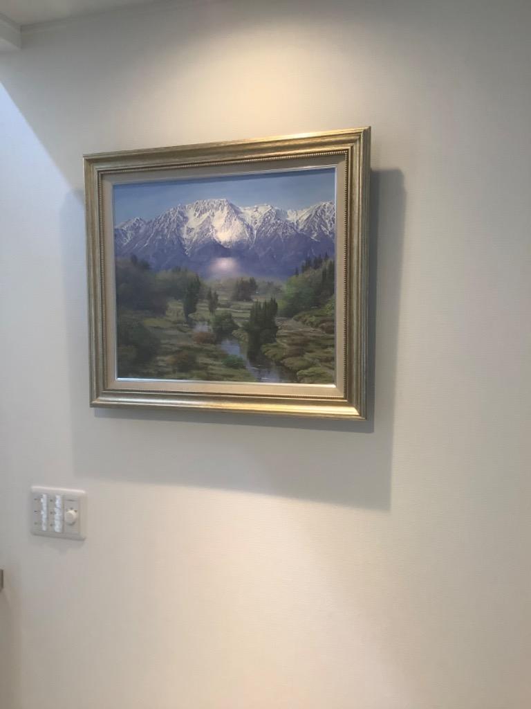 絵画 油絵 立山 （佐田光） 【海・山】【肉筆】【油絵】【日本の