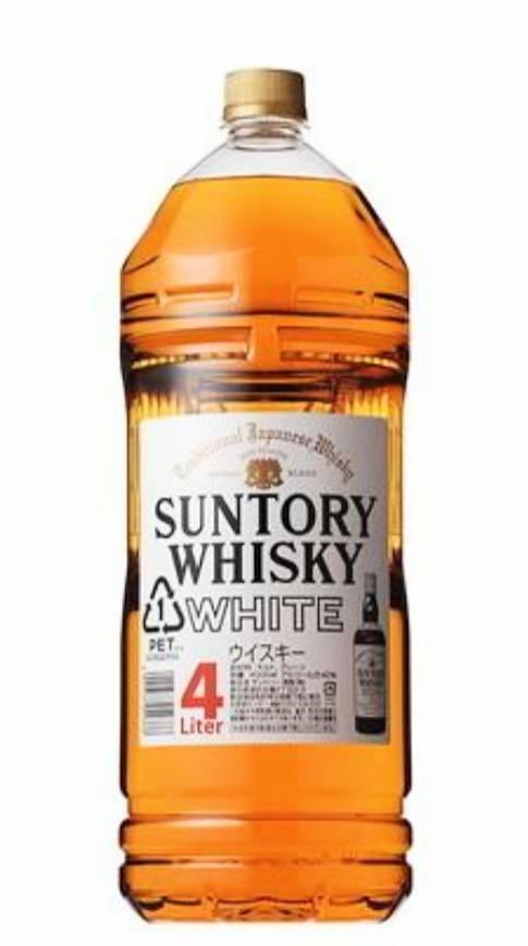 捧呈 あす楽 時間指定不可サントリー 角瓶 4L 4000ml × 4本 RSL ウイスキー ウィスキー japanese whisky 