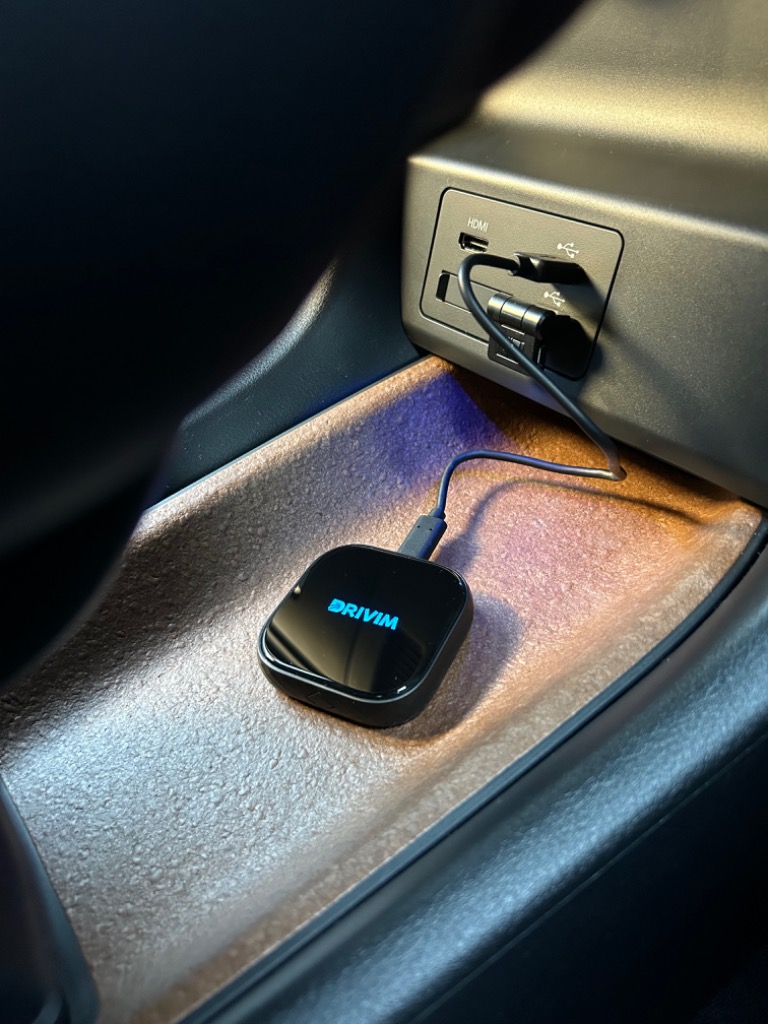 DRIVIM ワイヤレス CarPlay アダプター【業界起動スピードNO.1