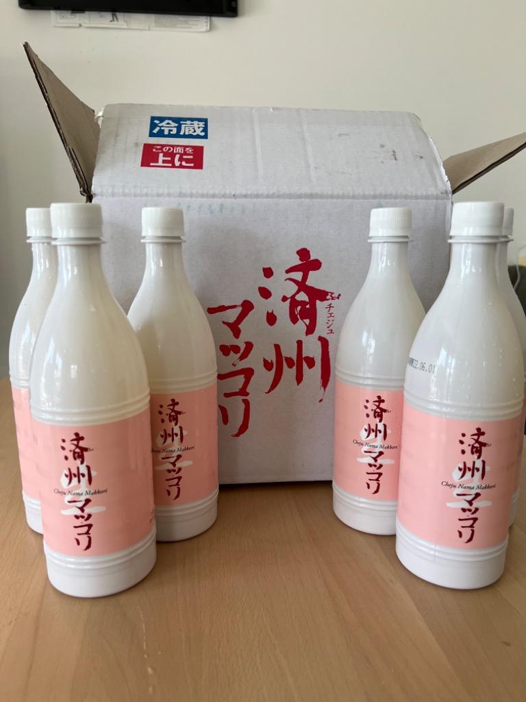 チェジュ生マッコリ 6本セット 乳酸菌生きている (代理店直送で安心) :jejuk02:かめに商事 Yahoo!店 - 通販 -  Yahoo!ショッピング