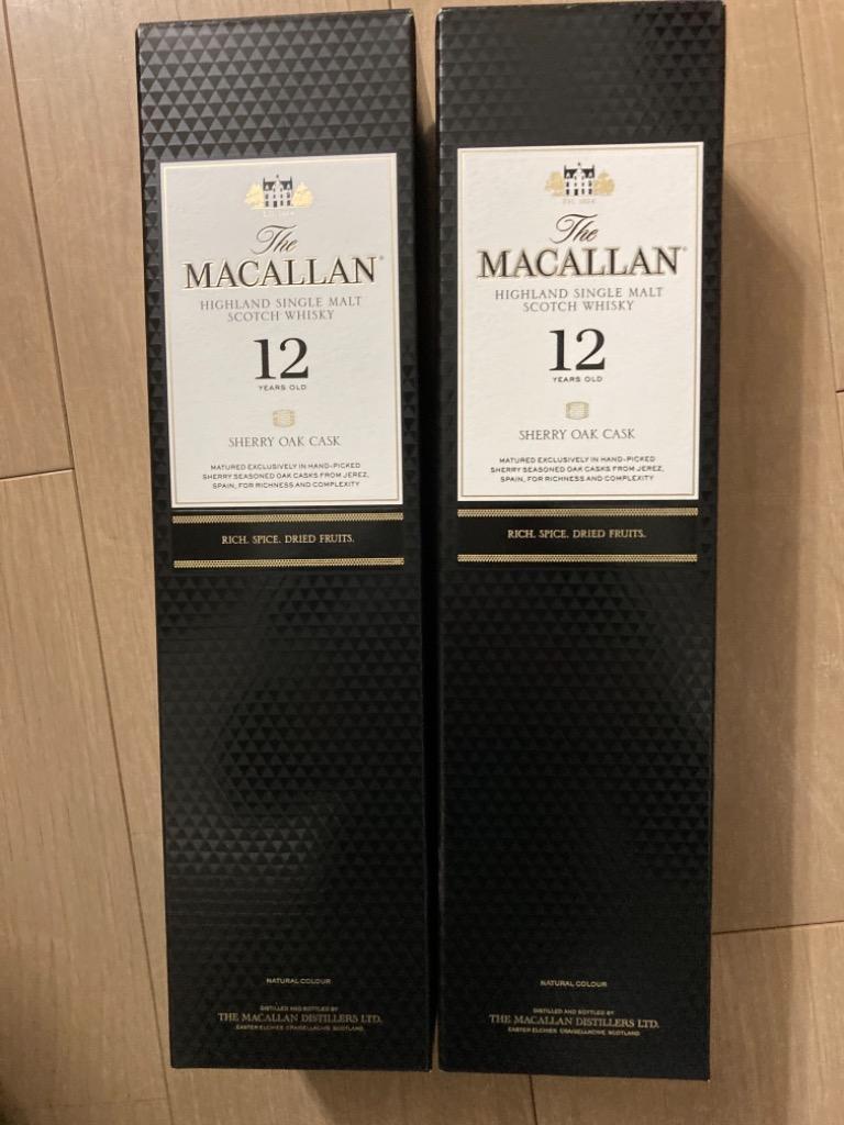 正規品 ザ・マッカラン 12年 シェリーオークカスク 700ｍｌ ウイスキー 