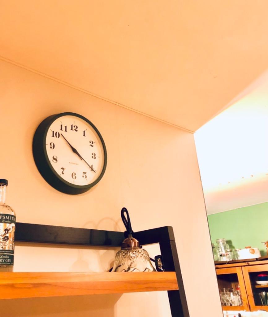 【人気商品】KATOMOKU muku clock 12 グリーン 掛け時計 ス 加藤木工 KATOMOKU カトモク muku clock 12 時計 壁掛け時計