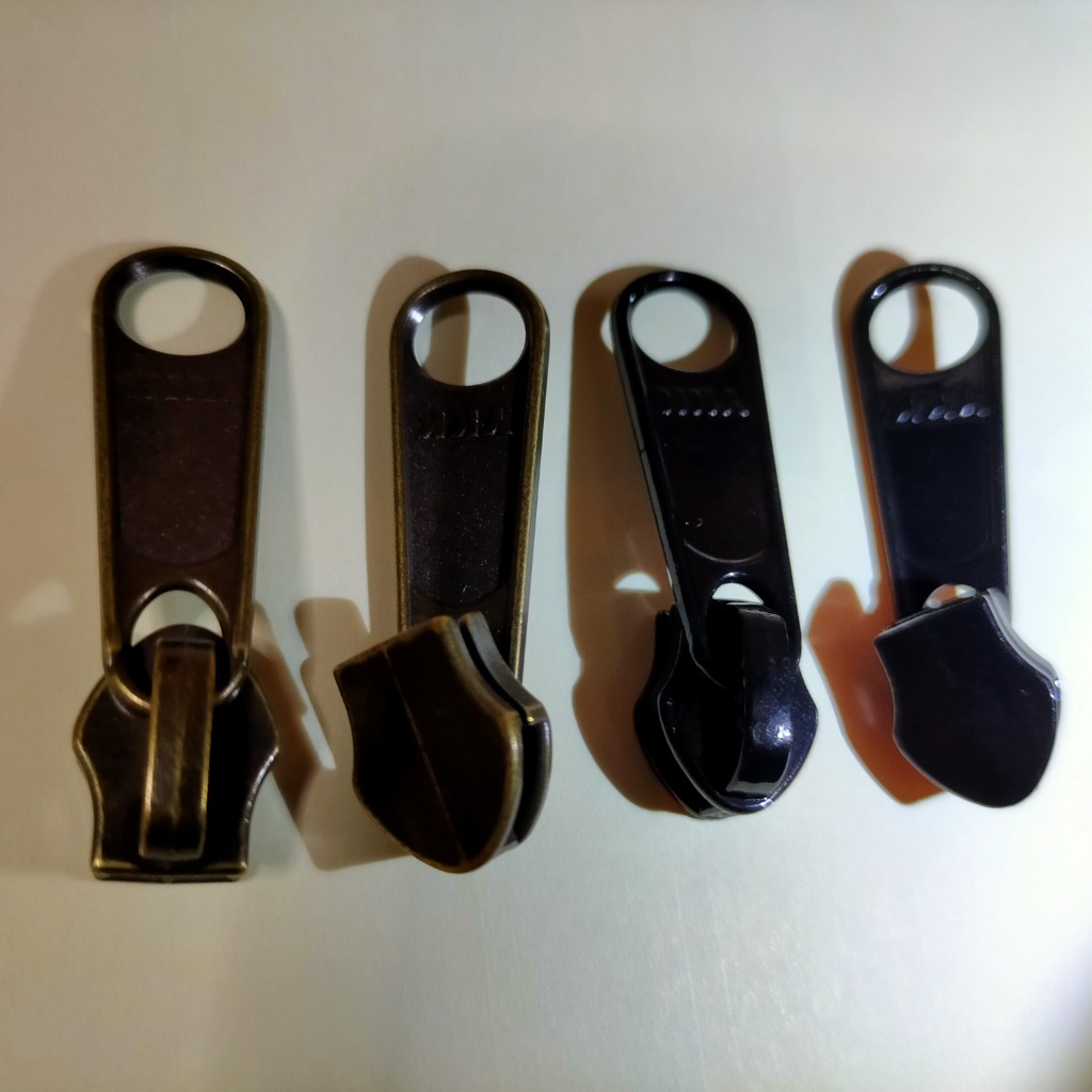 YKK スライダー 5C コイル DFL 黒 カバン用 2個 : 毛糸と手芸の