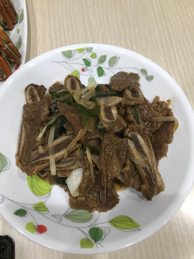 凍]骨付き牛カルビスライス(ＬＡカルビ)1ｋｇ/アメリカ産/韓国焼肉/BBQ :2221:韓国市場 - 通販 - Yahoo!ショッピング