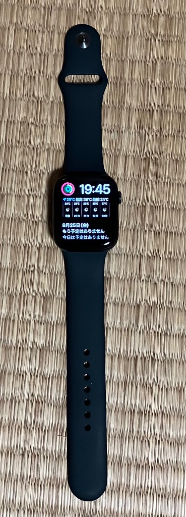 Apple Watch Series 8 （GPS ＋ Cellularモデル）- 45mmミッドナイト