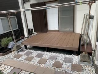ウッドデッキ 人工木 庭用 セット DIY デッキ 縁台 YKK リ ウッドデッキ 人工木 庭用 セット DIY デッキ 縁台 YKK リ