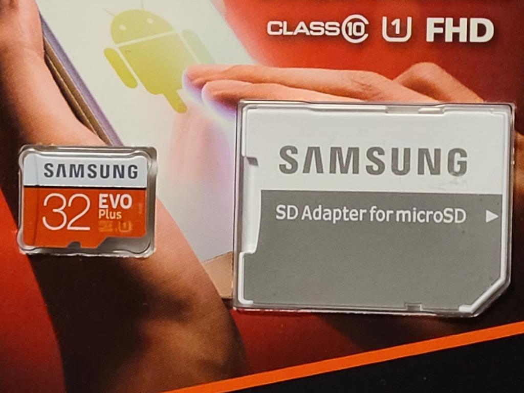 大規模セール microsdカード 32GB Samsung EVO Plus Class10 UHS-I対応 microSDHCカード 32gb  95MB s 海外パッケージ品 父の日 discoversvg.com