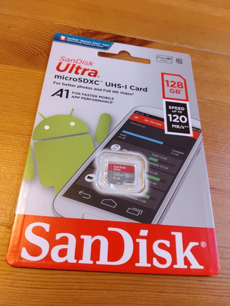 マイクロsdカード 128GB SANDISK microSDXC 120mb/s UHS-1 class10 サンディスク Switch  Newニンテンドー3DS推奨！父の日 :san-ul-micro-128g-1:多多 - 通販 - Yahoo!ショッピング