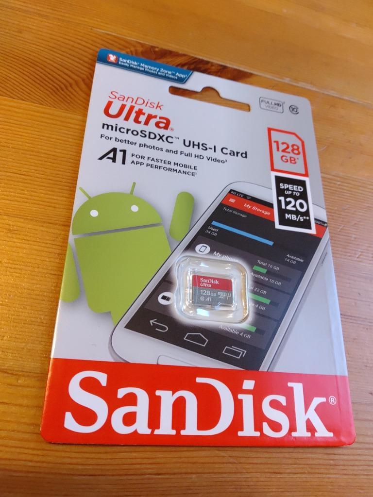 マイクロsdカード 128GB SANDISK microSDXC 120mb/s UHS-1 class10 サンディスク Switch  Newニンテンドー3DS推奨！父の日 :san-ul-micro-128g-1:多多 - 通販 - Yahoo!ショッピング