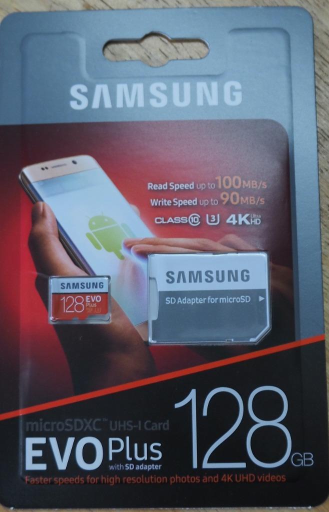 128GB microSDXCカード マイクロSD Samsung サムスン EVO Plus Class10 UHS-I U3 A2 V30  R:130MB/s SDアダプタ付 海外リテール :sumsun-micro-128g:多多 - 通販 - Yahoo!ショッピング