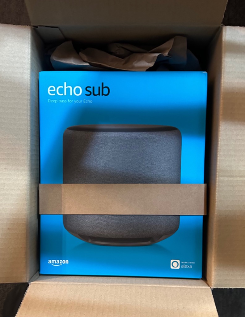Echo Sub - Powerful subwoofer for your Echo - requires compatible 