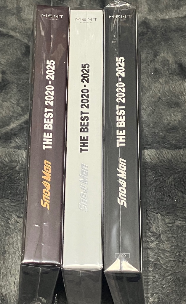 外付] 通常盤 Snow Man 2CD/THE BEST 2020 - 2025 25/1/22発売