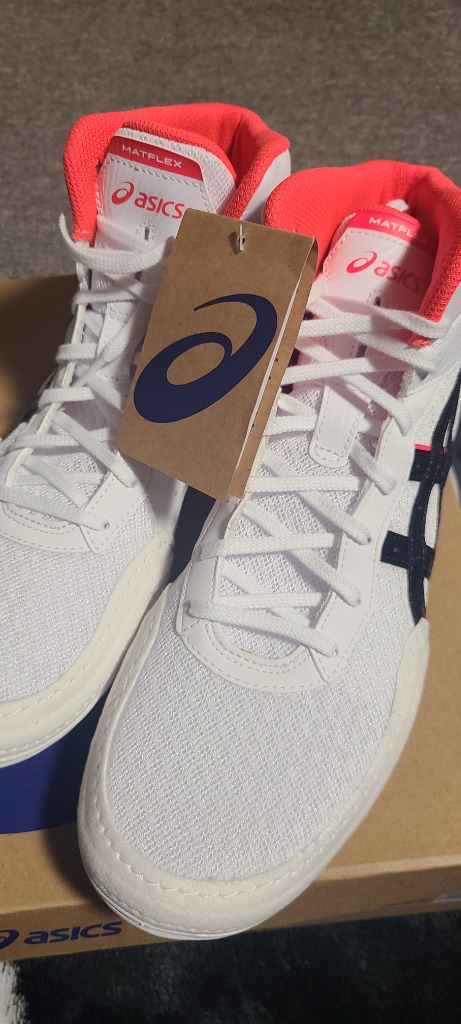 asics - asics レスリングシューズ ASICS アシックス レスリングシューズ MATFLEX7 ホワイト