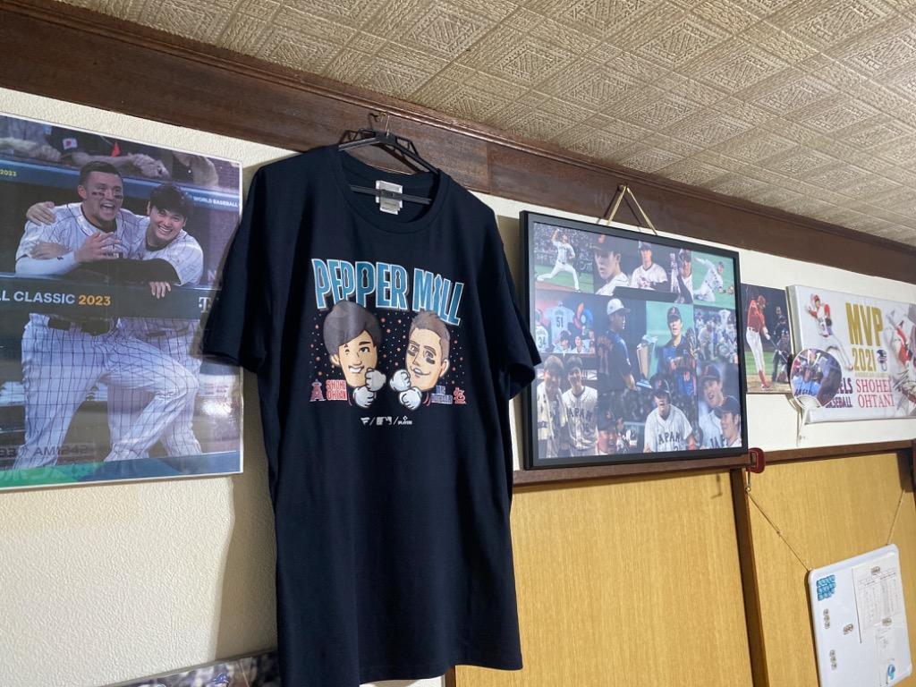2023年 WBC記念　ペッパーミルTシャツ（Lサイズ） 2023年 WBC記念 ペッパーミルTシャツ（Lサイズ） Amazon.co.jp