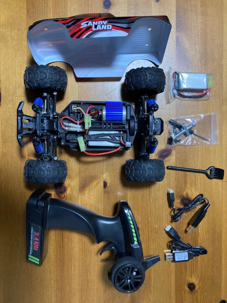 DEERC ラジコンカー オフロード 4WD 高速 40km/h 屋外 リモコン