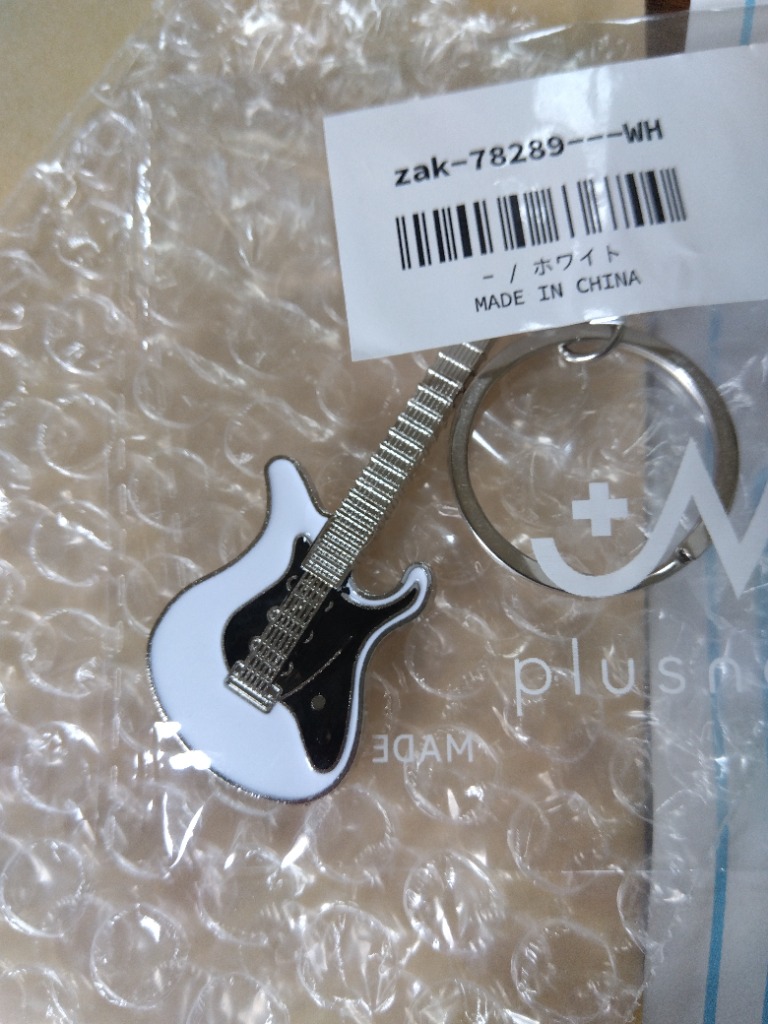 【ロンドン限定】ギター型ミニチャーム Amazon.co.jp: 6 個合金ギターキーホルダーかわいい低音