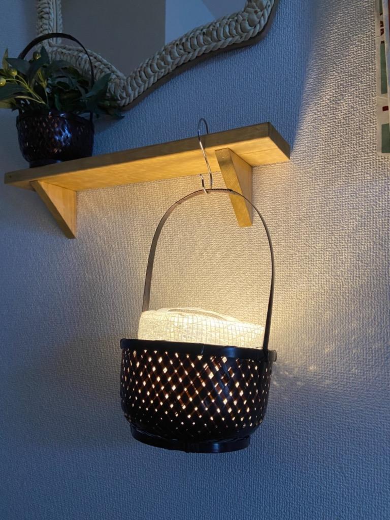 持ち手付き丸竹籠・大（アジアン エスニック 和雑貨 バスケット バンブー） :bb-204a:カイセリ屋 - 通販 - Yahoo!ショッピング