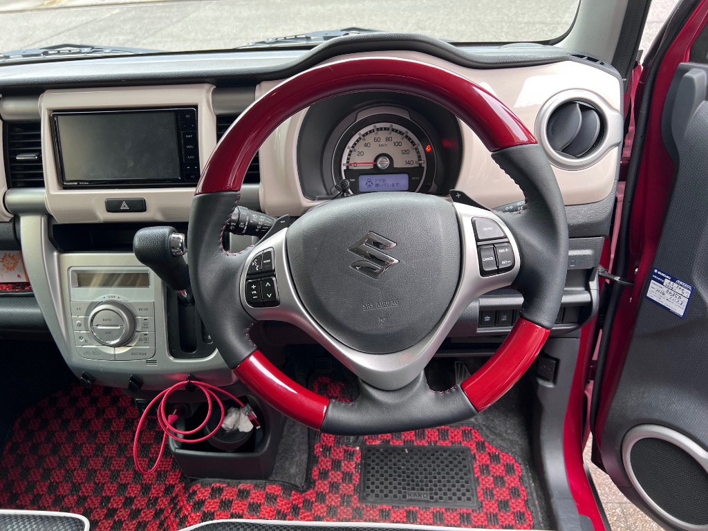 レアル ステアリング ハスラーmr31s Amazon | REAL(レアル)ステアリング【ハスラー(MR31S/MR41S