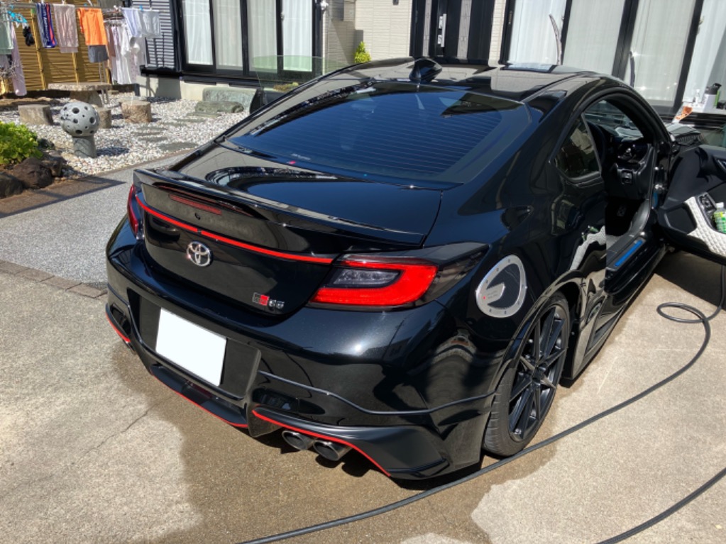 GR86 (ZN8) GRリヤサイドスポイラー GR86のGRパーツで2023年新作のGRリヤサイドスポイラーをつけ