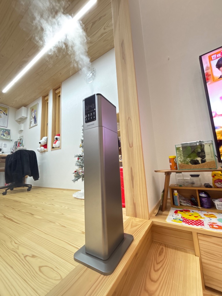 KEECOON 加湿器 スチーム式 大容量 ハイブリッド 超音波式 業務