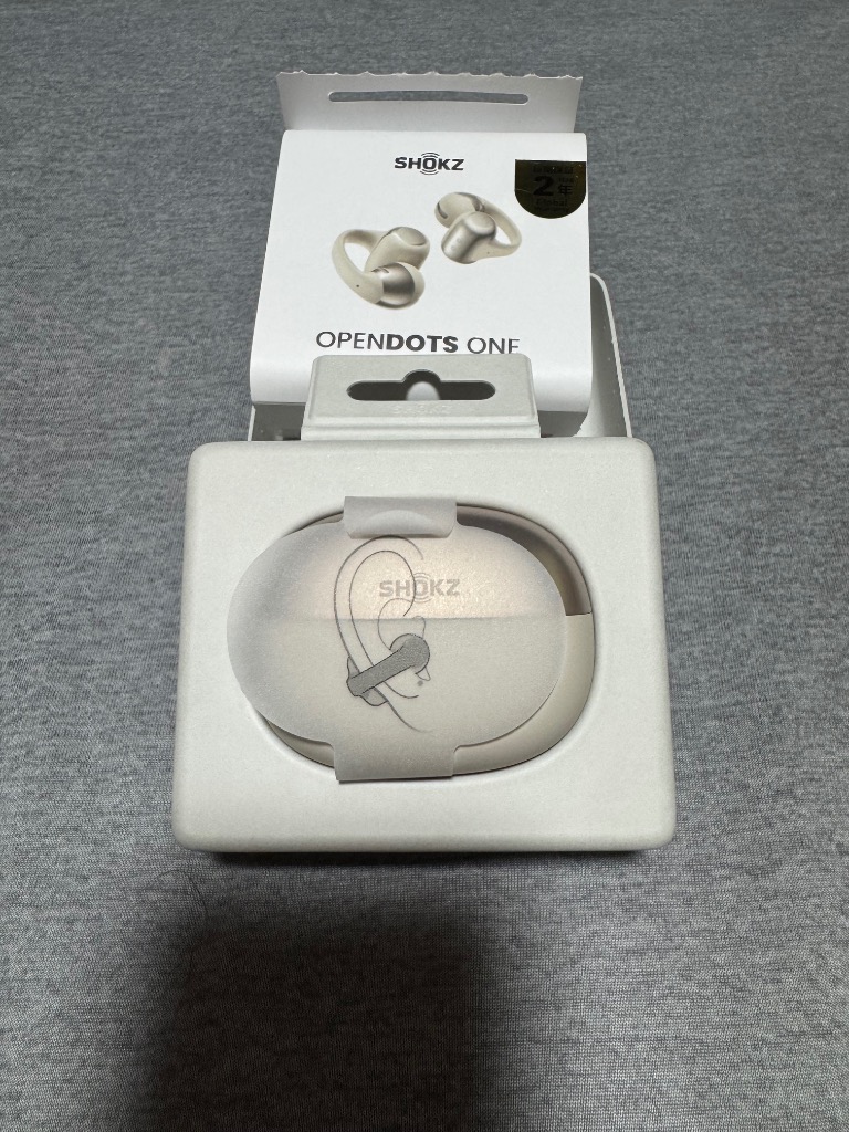 新品未開封Shokz OpenDots ONE SKZ-EP-000053 Shokz(ショックス) OPENDOTS ONE Grey SKZ-EP-000053 イヤーカフ