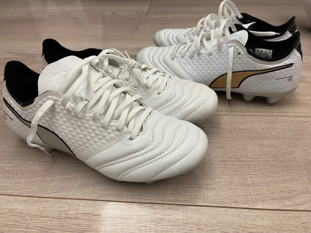 PUMA プーマキング ミライ HG/AG プーマホワイト×プーマシルバー