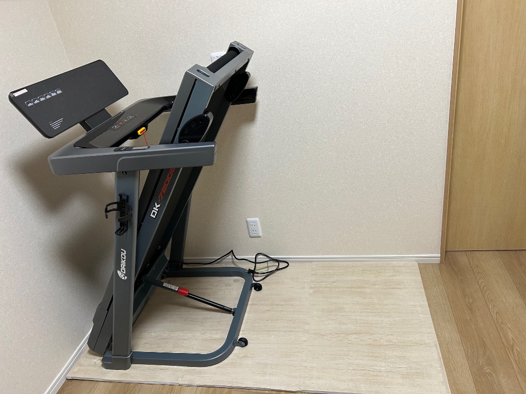 ゆずです。ダイコー ルームランナー DK-7200EB DAIKOU ルームランナー 電動 静か ランニングマシーン ルーム