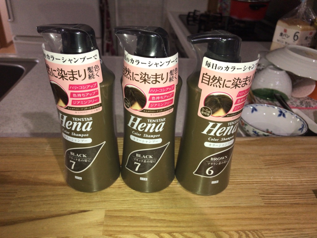 三宝商事 テンスター カラーシャンプー 6 ダークブラウン (300mL