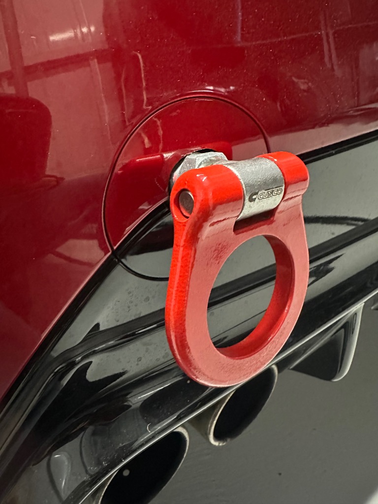 クスコ（CUSCO） 可倒式牽引フック リア GRヤリス MXPA12/GXPA16 1C7