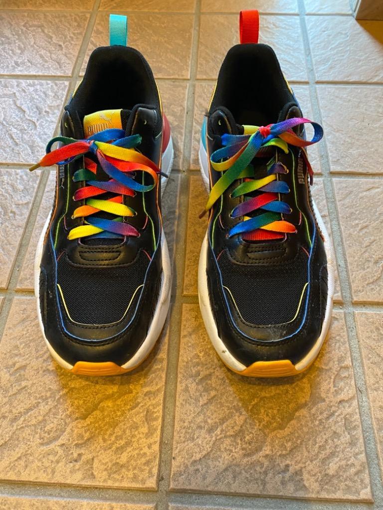 Sneaker rainbow shoe lace / スニーカーシューレース : レインボー』靴ひも 平紐 グラデーションレインボー スニーカーの カスタムに最適♪ :2206-rainbow-shoelase1:SNKRGIRL-SHOP - 通販 - Yahoo!ショッピング