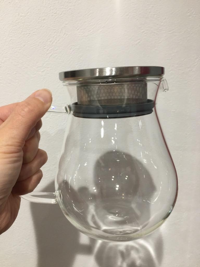 KEYUCA ティーポット ガラスポット 紅茶 耐熱ガラス 電子レンジ