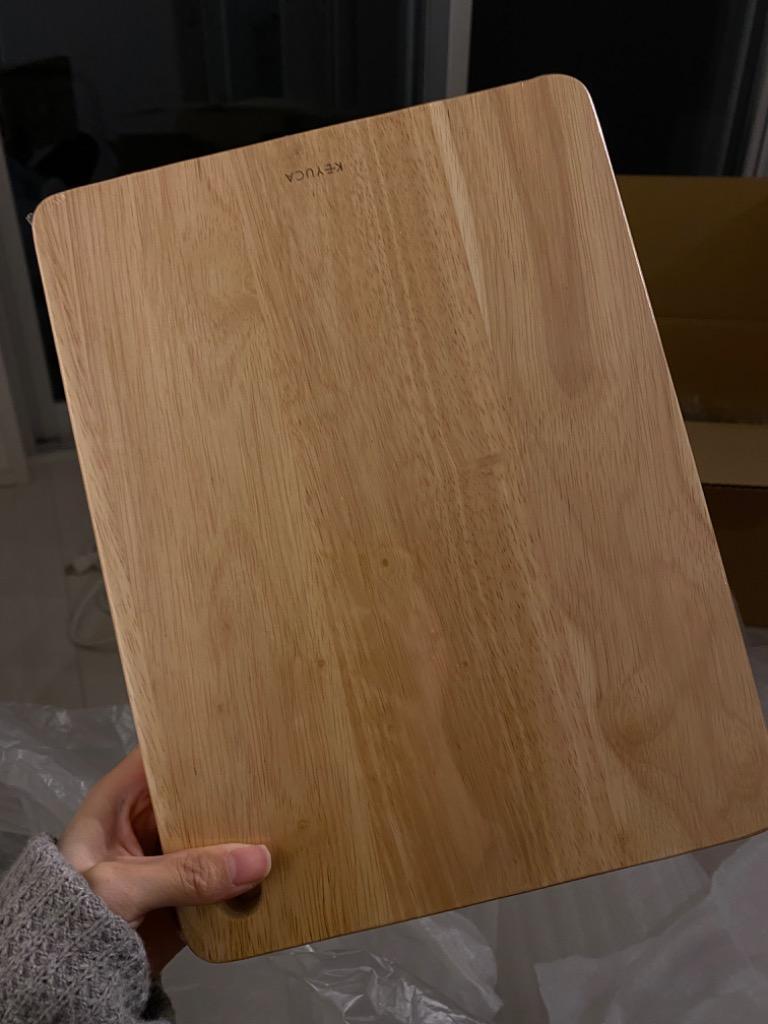 KEYUCA 木製 キッチン用品 プレート まな板 天然木 無地