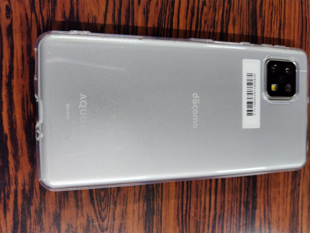 SIMフリー　AQUOS sense4　シルバー　一括　フィルム　カバー付き 41Spqym4Q5L.jpg_BO30,255,255,