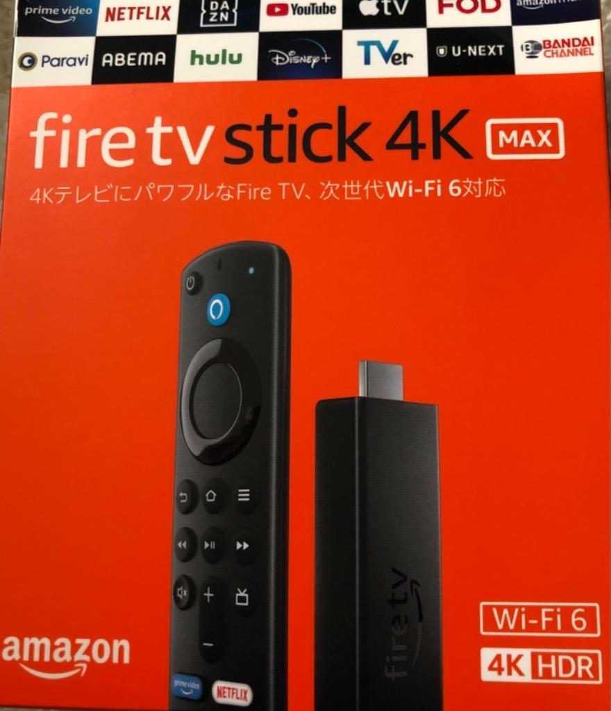 Fire TV Stick 4K Max - Alexa対応音声認識リモコン(第3世代)付属 | ストリーミングメディアプレーヤー  :0840080526935:KICHI-shop - 通販 - Yahoo!ショッピング