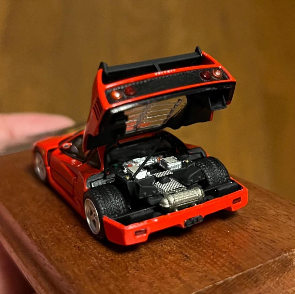 PGM (Private goods model) 1/64 フェラーリ F40 LM レッド : キッド
