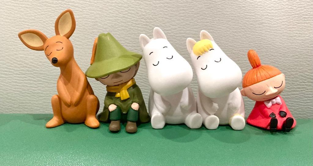 肩ズンFig. ムーミン [全5種セット (フルコンプ)] ガチャガチャ