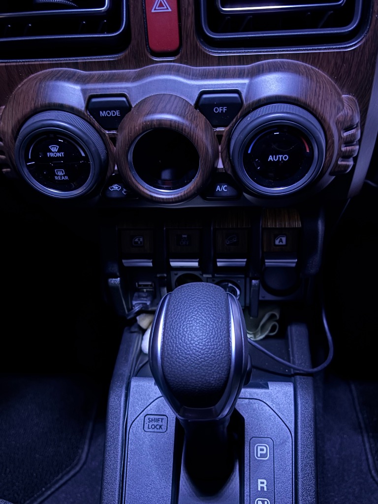 ジムニー エアコンパネルガーニッシュ JB64 JB74 木目調 KIKAIYA ジムニー エアコンパネルガーニッシュ JB64 JB74 ABS