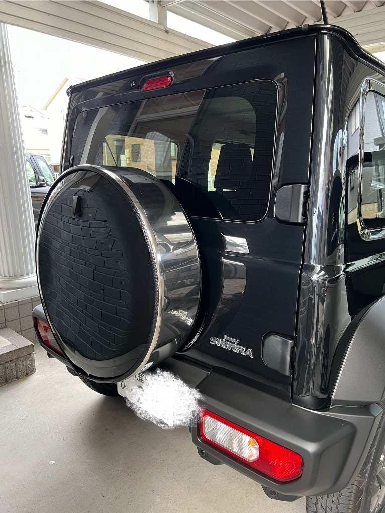 KIKAIYA（キカイヤ） ジムニー スペアタイヤカバー JB74 JC74 背面