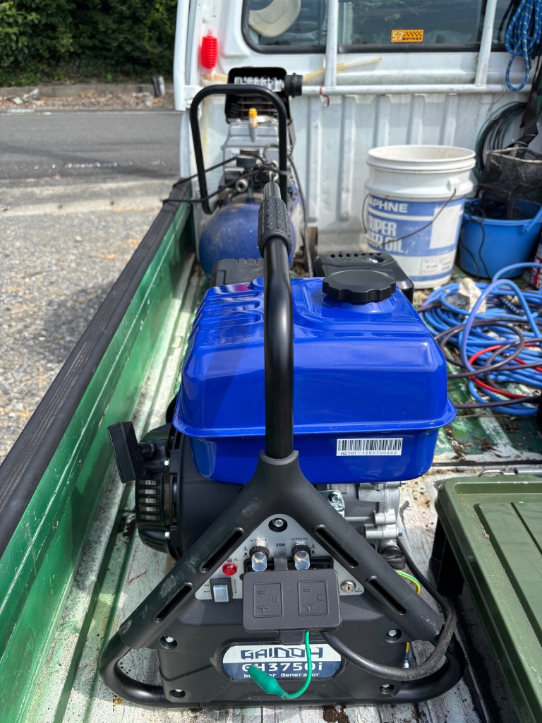 Gaidoh ☆軽量☆Gaidohインバーター発電機 最大3.5kVA 高性能 静音