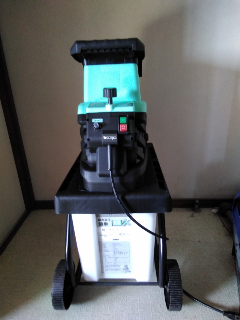 ★電動式★Kareyouウッドチッパー ガーデンシュレッダー 電動粉砕機 AC Kareyou Kareyouウッドチッパー 電動ガーデンシュレッダー 園芸