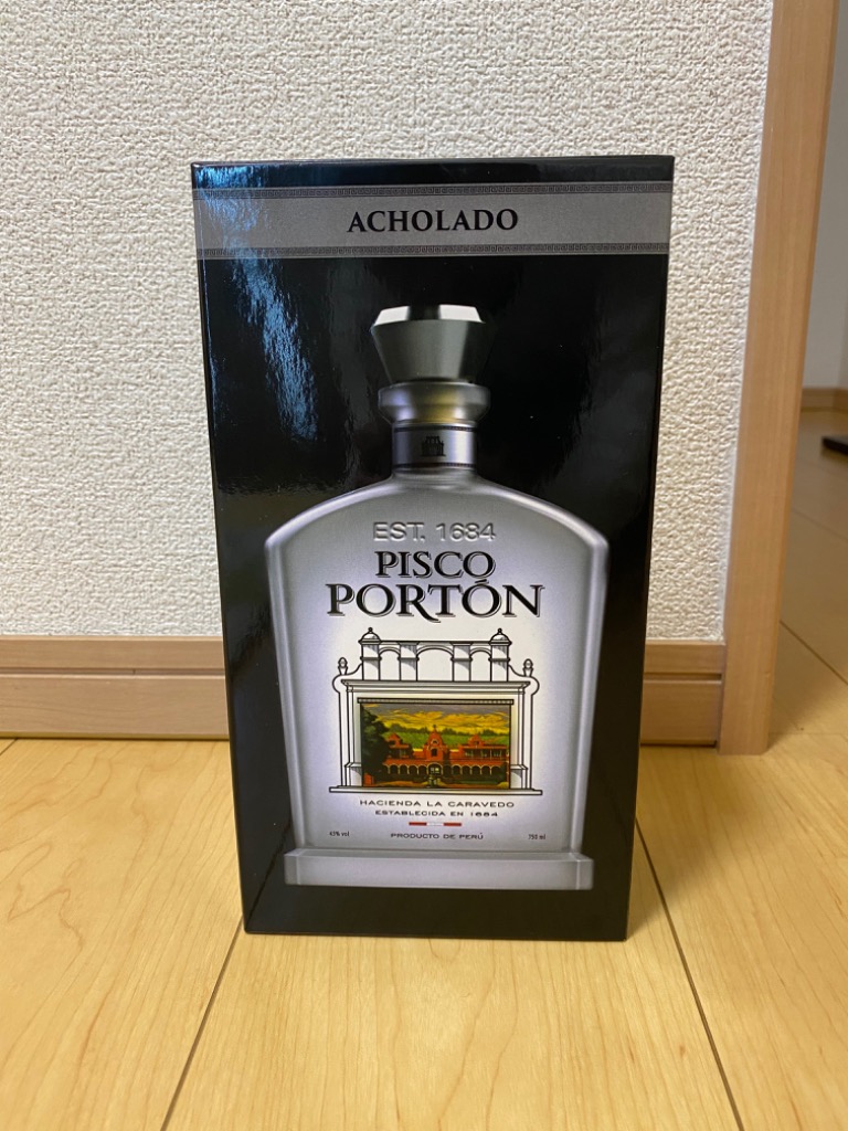 ピスコ ポルトン アチョラード モストベルデ 43% 750ml【箱付き 