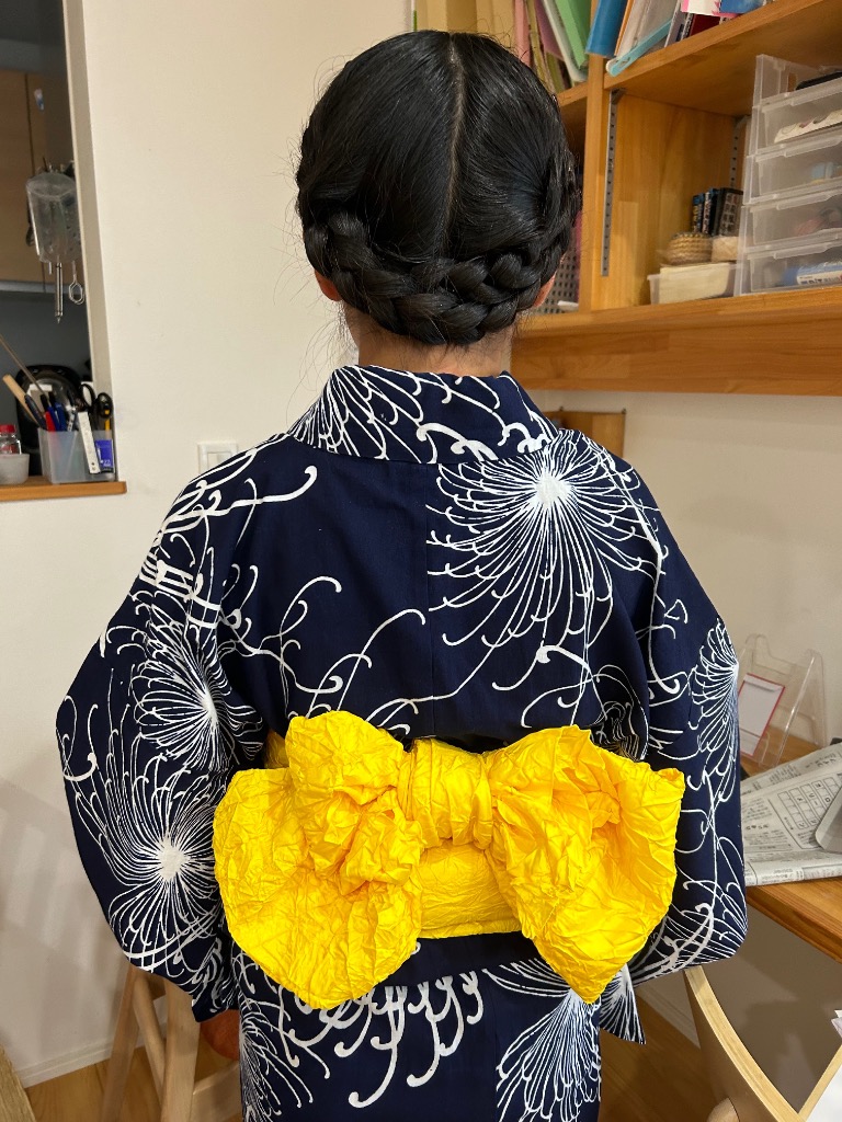 浴衣 帯 兵児帯 無地 単色 ドレープ加工 夏祭り 花火大会 浴衣帯