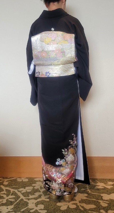 YUMI KATSURA 留袖レンタル 桂由美 mito_360G 花園 正絹 高級