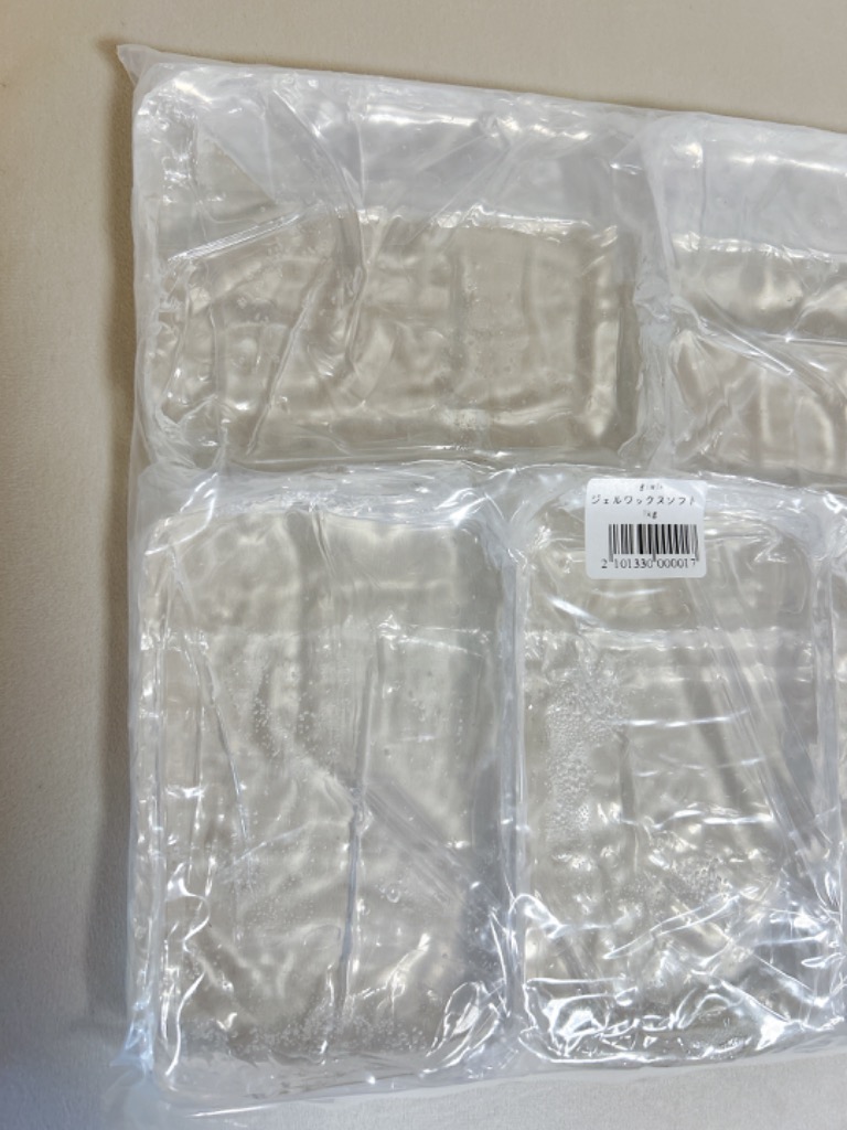 ジェルワックス キャンドル用 ソフトタイプ 1kg ジェル