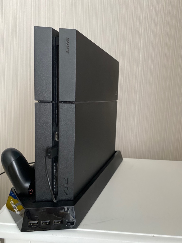 KINGTOP 冷却 新型 PS4 PRO 専用版コントローラー 充電スタンド