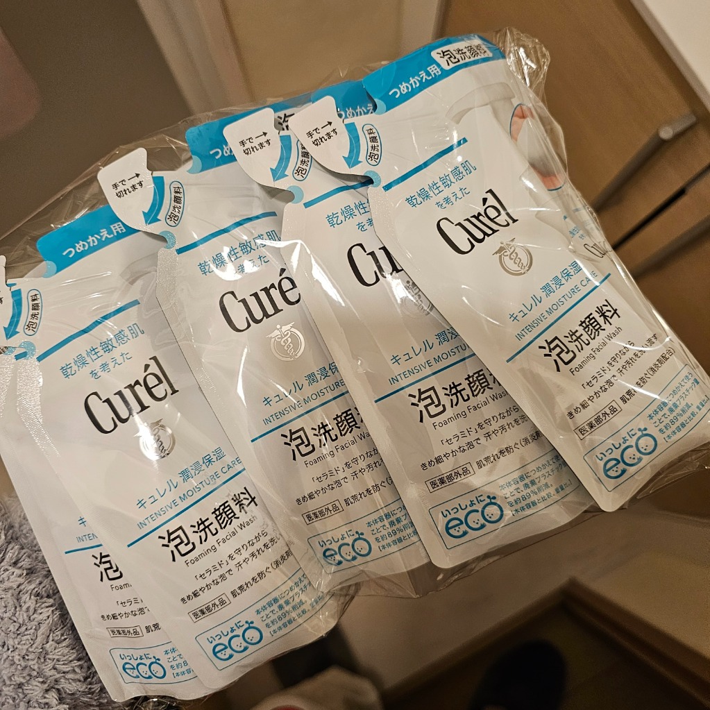 キュレル 潤浸保湿 泡洗顔料 つめかえ用 130ml | 花王公式