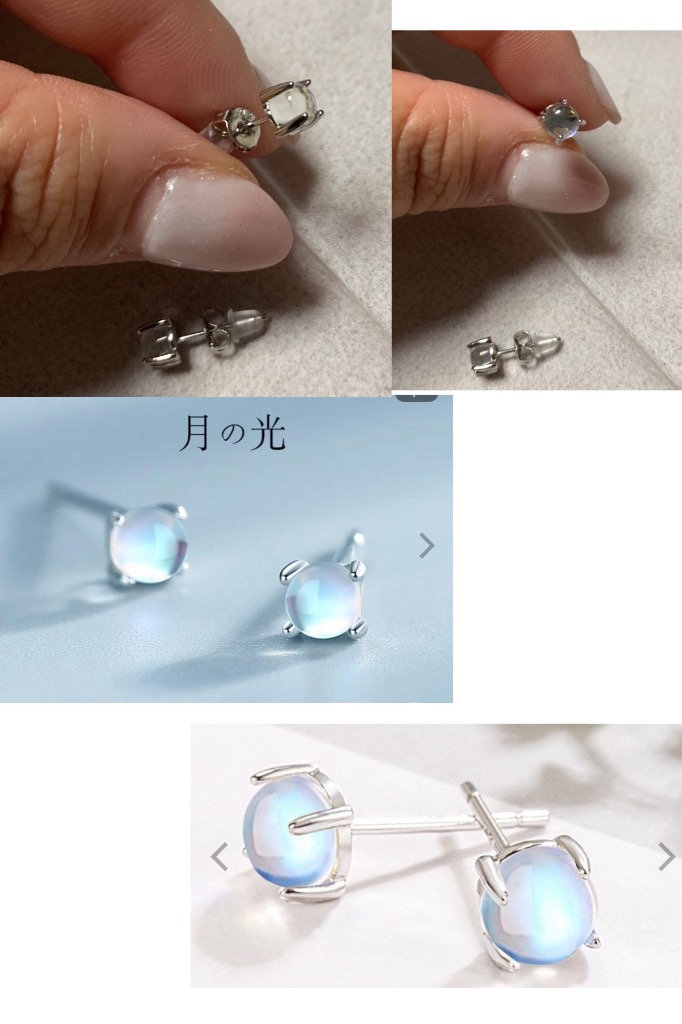 【MISSOMA】ビーズ ストーン ドロップ スタッド ピアス 5433.jpg