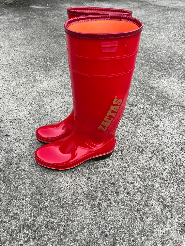 防寒ザクタス耐油長靴Z-02W（レッド） : 北村雑貨店 - 通販
