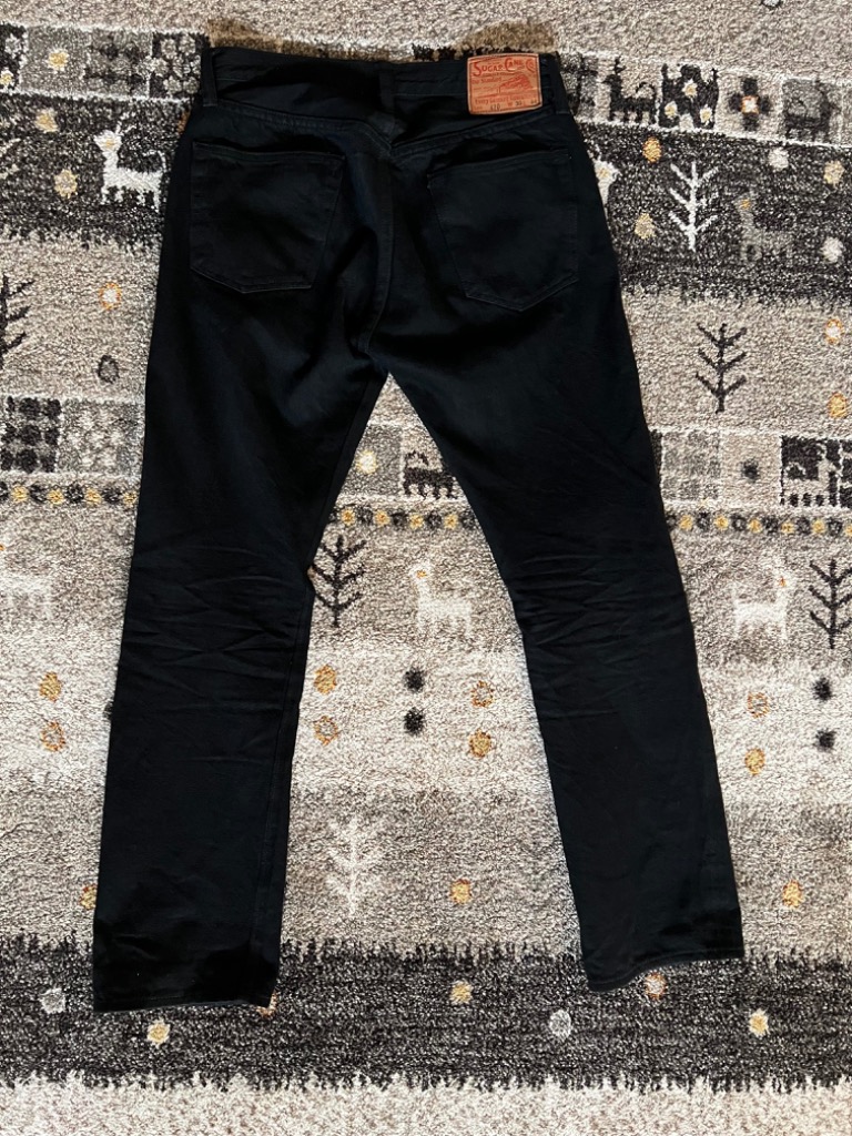 Sugar Cane ストレートデニム 470 ブラック Lot No. SC41470 / 13oz. BLACK DENIM TYPE-III (SLIM FIT